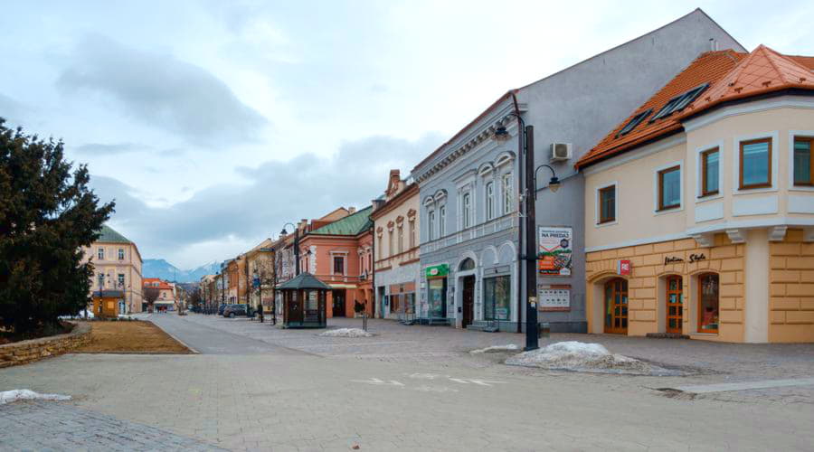 Nejžádanější nabídky pronájmu aut v Liptovském Mikuláši